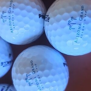 Pinnacle White Golf Balls Set (5)